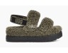 Oh Fluffita Slide Burnt Olive
