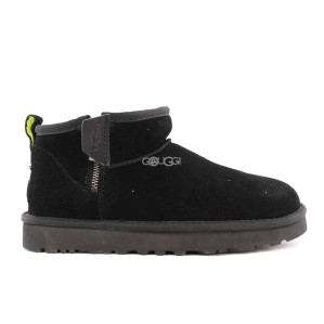 Men`s Classic Ultra Mini Zip Black