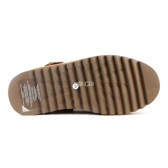 Женские сандалии Goldenstar Clog Platform Chestnut