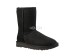 Женские короткие угги с пуговицей Classic Short Black II