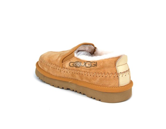 Женские слипоны Stitch Chestnut