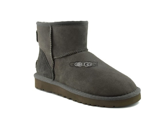 Женские мини угги Classic Mini Grey