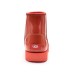 Женские прозрачные мини угги Ugg Mini Clear Red