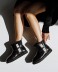 Детские прозрачные мини угги Kids Classic Clear Mini Black