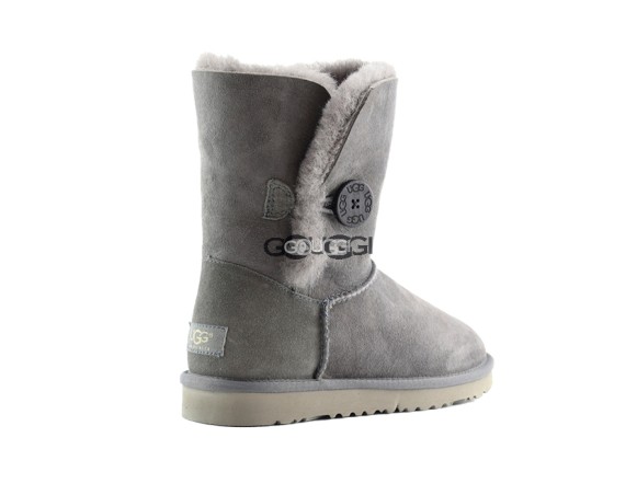 Женские угги с пуговицей Bailey Button Grey