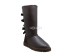 Женские высокие угги с бантиками Bailey Bow Tall Metallic Chocolate