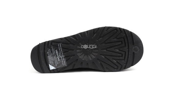 Женские угги Classic Mini II Braid Platform - Black 