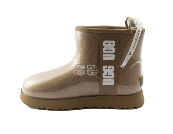 Детские прозрачные мини угги Kids Classic Clear Mini Chestnut