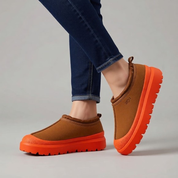 Женские слипоны Tasman Weather Hybrid - Chestnut / Orange