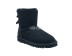 Женские мини угги с бантиками Mini Bailey Bow Black