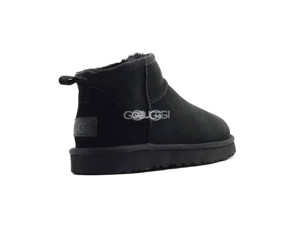 Женские ультра мини угги Ultra mini Black