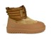 Женские мини угги Classic Mini Lace-Up Weather Chestnut