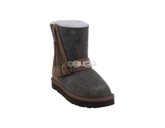 Детские короткие угги Kids Classic Short Blaise Chocolate
