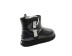 Женские прозрачные мини угги Classic Clear Mini Black