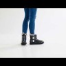 Женские прозрачные мини угги Classic Clear Mini Black