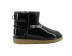 Женские мини угги Jimmy Choo Mini Spikes Green