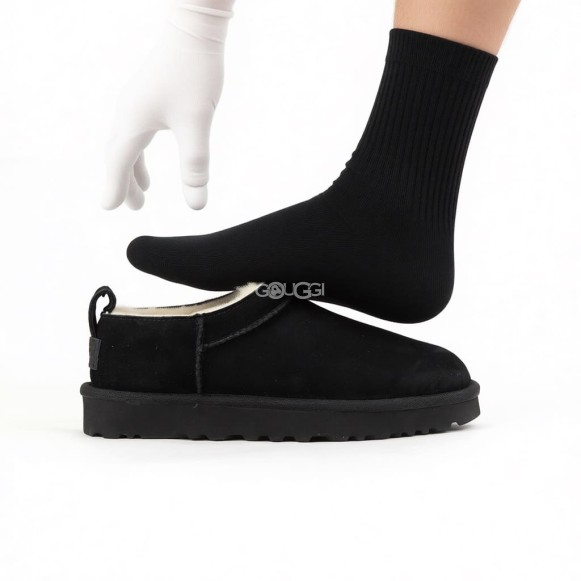 Женские слипоны Ugg Classic Micro Black