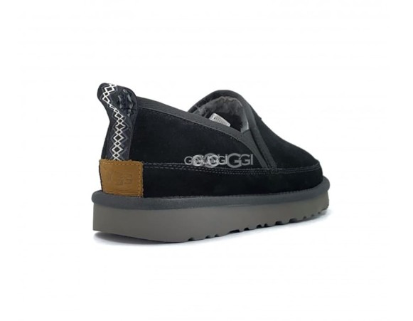 Мужские мокасины Mens Slippers Romeo - Black