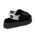 Женские тапочки Disco Slide Seashell Dark Black