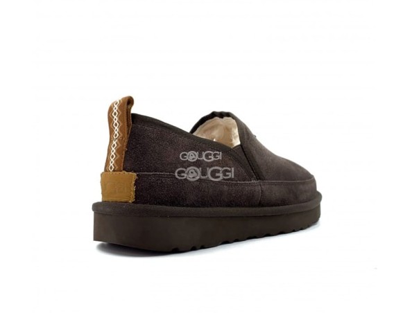 Мужские мокасины Mens Slippers Romeo - Chocolate