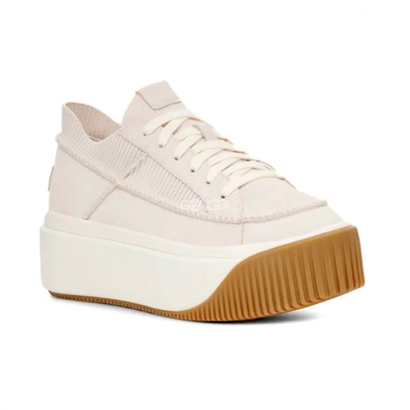 Женские кроссовки Ugg Ez Duzzit Lace White