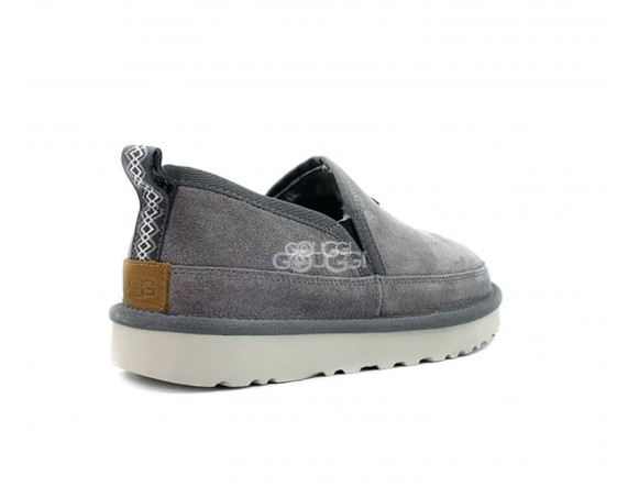 Мужские мокасины Mens Slippers Romeo - Grey