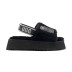 Женские сандалии Disco Slide Seashell Black