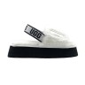 Disco Slide Seashell White