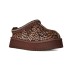 Женские слипоны на платформе Tazz Caspian Burnt Cedar