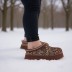 Женские слипоны на платформе Tazz Caspian Burnt Cedar