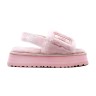 Disco Slide Seashell Dark Pink Cloud