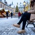 Женские слипоны Tasman Weather Hybrid - Birch / White Pepper