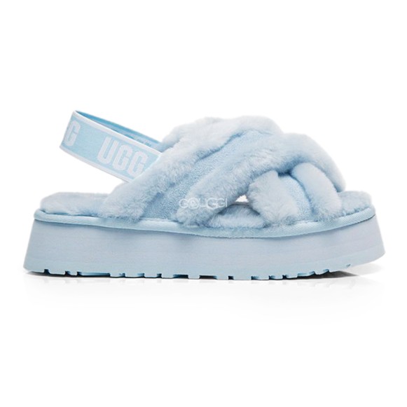 Женские сандалии Ugg Disco Cross Slide Blue