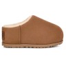 W Pumped Slide Chestnut