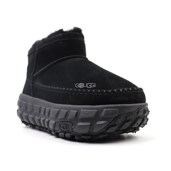 Женские мини угги на платформе Venture Daze Ultra Mini Black
