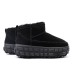 Женские мини угги на платформе Venture Daze Ultra Mini Black