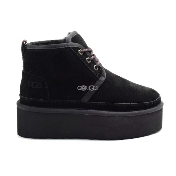Женские ботинки на платформе Neumel Heritage Platform Black