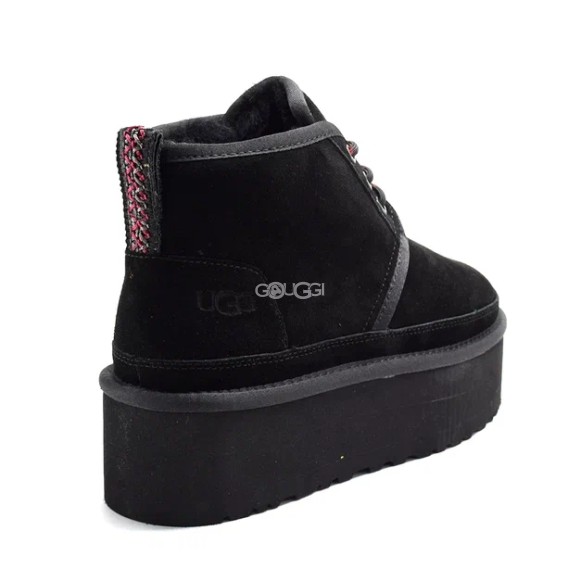 Женские ботинки на платформе Neumel Heritage Platform Black