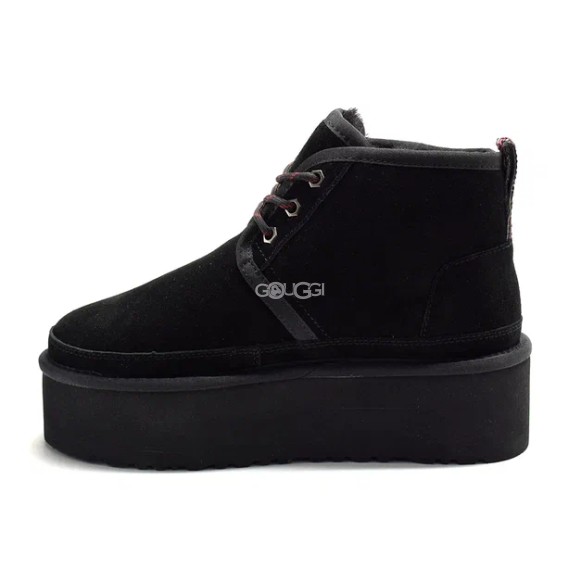 Женские ботинки на платформе Neumel Heritage Platform Black