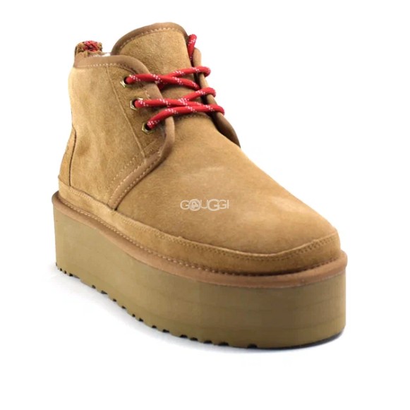 Женские ботинки на платформе Neumel Heritage Platform Chestnut